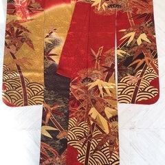 正絹振袖　帯　草履　バッグの画像