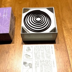 未使用品 ニホンローソク 渦巻線香 ピーコック 14枚入の画像