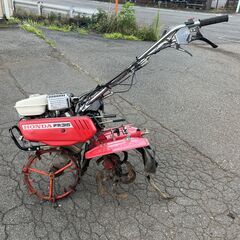 初期不良安心対応 中耕や土寄せ等に整備済 3.5馬力一輪耕運機 ホンダ FR315 前進2速 ローター正/逆転 引取り限定の画像
