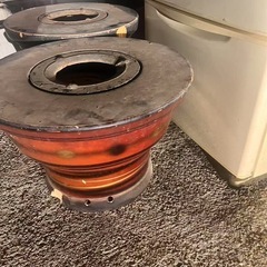 七輪火鉢2つの画像
