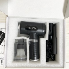 新品 電動エアダスター ブロワー ホコリとり 多用途 LEDライト付 3段階調整の画像