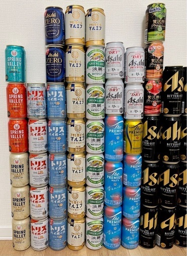 【お酒まとめ売り】サントリー　キリン　ビール　チューハイ　カクテル　焼酎　発泡酒　チューハイ　ハイボール　ジン　合計100点