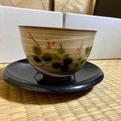 陶器の湯飲みセットの画像