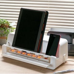 ニトリ　ケーブルボックス 電源タップ 収納 ケース 配線隠し 整理 コードまとめ(価格交渉承ります)の画像