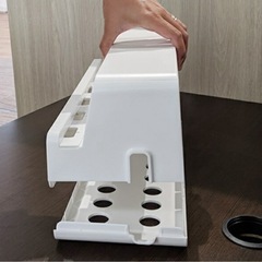 ニトリ　ケーブルボックス 電源タップ 収納 ケース 配線隠し 整理 コードまとめ(価格交渉承ります)の画像