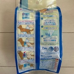 新品薄型ペットシーツ　レギュラーサイズ160枚入り  マナーウェア　ssss 男の子用　4枚入り 使用の画像