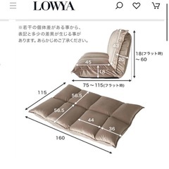 只今商談中⭐️ピンク系のローソファー⭐️の画像