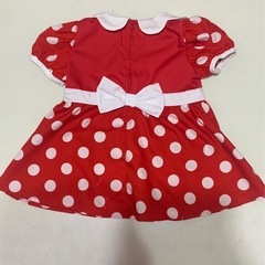 値下げミニーちゃん　コスプレ　ワンピース　80の画像