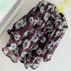 まとめ割あり♪新品♪韓国購入ブラウス♪ワインレッド♪オルチャンファッションの画像