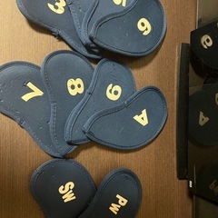 アイアン用ヘッドカバーの画像
