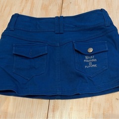 希少品！ネイビーミニスカートの画像