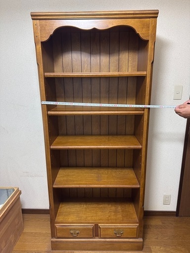 カリモク コロニアル 本棚 本箱 書棚 ラック ブックシェルフ