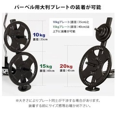 リーディングエッジ　ダンベル・バーベル用 プレートラックの画像
