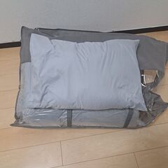 掛け布団,敷布団,枕 3点セットの画像