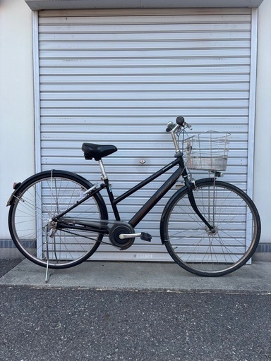 【整備士による点検済み】　☆前タイヤ良品中古後タイヤ新品☆   　防犯登録料込価格︎‼︎