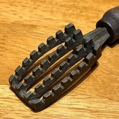 真鍮製 うろこ取り 鱗 ウロコ レトロ 昭和レトロの画像
