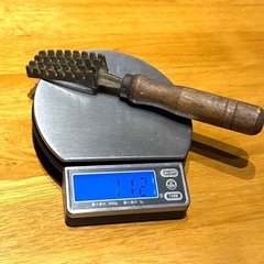 真鍮製 うろこ取り 鱗 ウロコ レトロ 昭和レトロの画像
