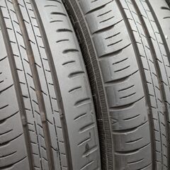 工賃込みダンロップ夏タイヤ１５５／６５Ｒ１４　４本セット②の画像