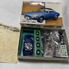 昭和レトロ　トヨタ スポーツ800 1/24 の画像