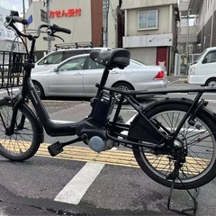 中古20インチPanasonic電動アシスト自転車　12Ah 大阪の画像