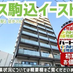 初期費用「敷金1ヶ月分ハトサポパック」適用中！【テラス駒込…