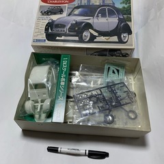 グンゼ産業 1/24スケールプラモデル、シトロエン2CV チャールストンの画像