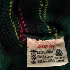 【〜7/13掲載】【再値下げ！】ROBERT MACKIE（ロバート マッキー） Made in Scotland（スコットランド製） 
100%ピュアウール  ニット帽子の画像