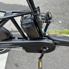 中古20インチPanasonic電動アシスト自転車　12Ah 大阪の画像