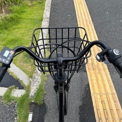 中古20インチPanasonic電動アシスト自転車　12Ah 大阪の画像