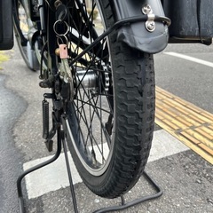中古20インチPanasonic電動アシスト自転車　12Ah 大阪の画像