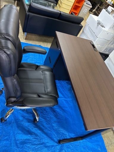 事務用デスクと椅子のセット　美品！　　