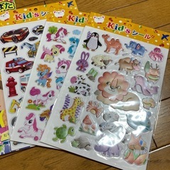 早い物勝ち　七夕セット　キッズシール　まとめての画像