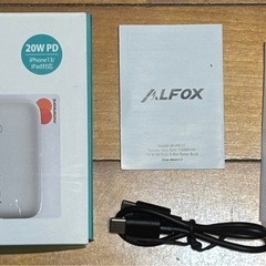 小型モバイルバッテリー　ALFOX Thunder Mini 　の画像
