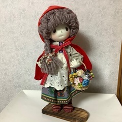 米山京子風　赤ずきんちゃん　赤頭巾ちゃん　ハンドメイド　ドール　...
