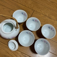 あげます　急須、湯呑み　　5客セットの画像