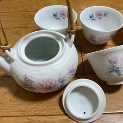 あげます　急須、湯呑み　　5客セットの画像