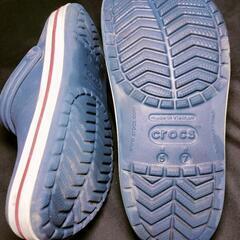 CROCSサンダルの画像