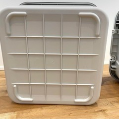 無印良品　再生ポリプロピレン入り　頑丈収納ボックス　小　2個セットの画像