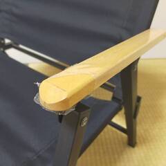 【値下げ】アウトドア ローチェア ノマディモア DNM-LC-BKの画像