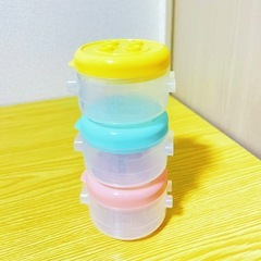 新品・未使用 離乳食保存容器 3個セットの画像