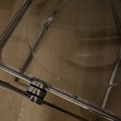 クリアパイプ椅子の画像