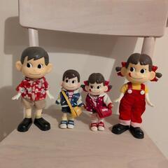 ペコちゃんポコちゃん　4体おまとめ売りの画像