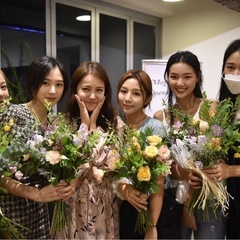 韓国スタイル フラワーレッスン