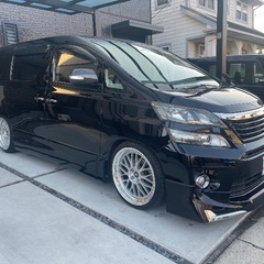 ヴェルファイア 20系後期　カスタム車両　アルミは外します！