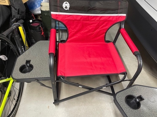 コールマン　テーブル付きチェア　廃盤カラー　2脚セット