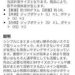 アルファインダストリーズ・リュック

の画像