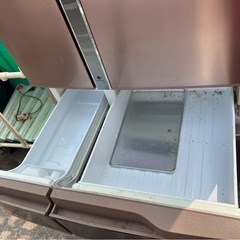 即決　冷蔵庫　500L 大家族　中川区　中古現場動作品です。　早い者勝ちの画像