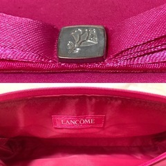 ランコム LANCOME ピンク系ポーチ:ノベルティ:小物入れ:ペンケースの画像