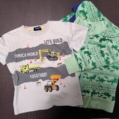 半袖Tシャツ、甚平、長袖パーカー 110cm 7点まとめの画像