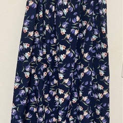 MAJESTIC LEGON マジェスティックレゴン　ロングスカート　花柄　Fの画像